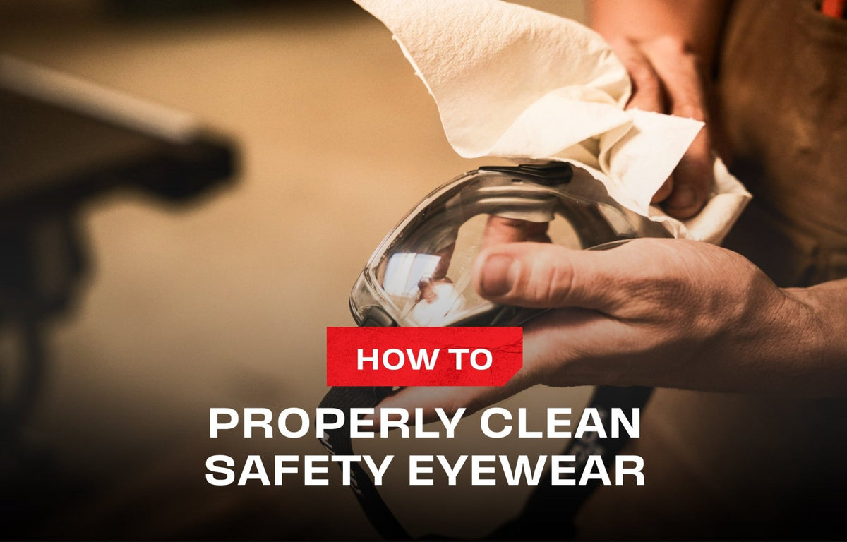 Clean Safety Glasses the Right Way (Lose the Shirt Wipe) - NOCRY