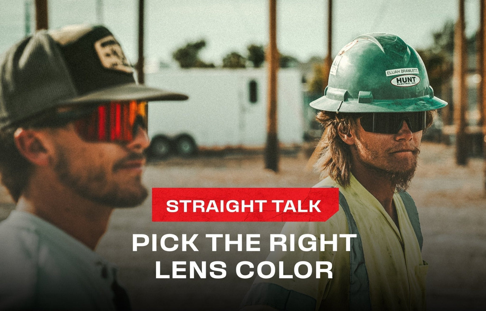 The Complete Guide To Choosing The Right  Lens Color for Safety Glasses - NoCry
