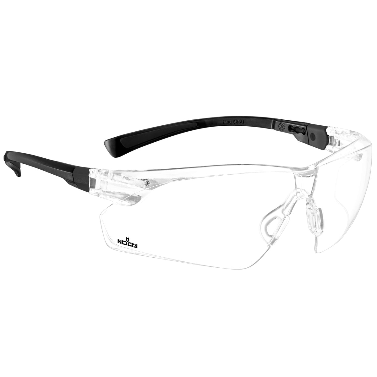 NoCry EyeArmor+ Adjustable Anti-Fog Clear Safety Glasses ANSI