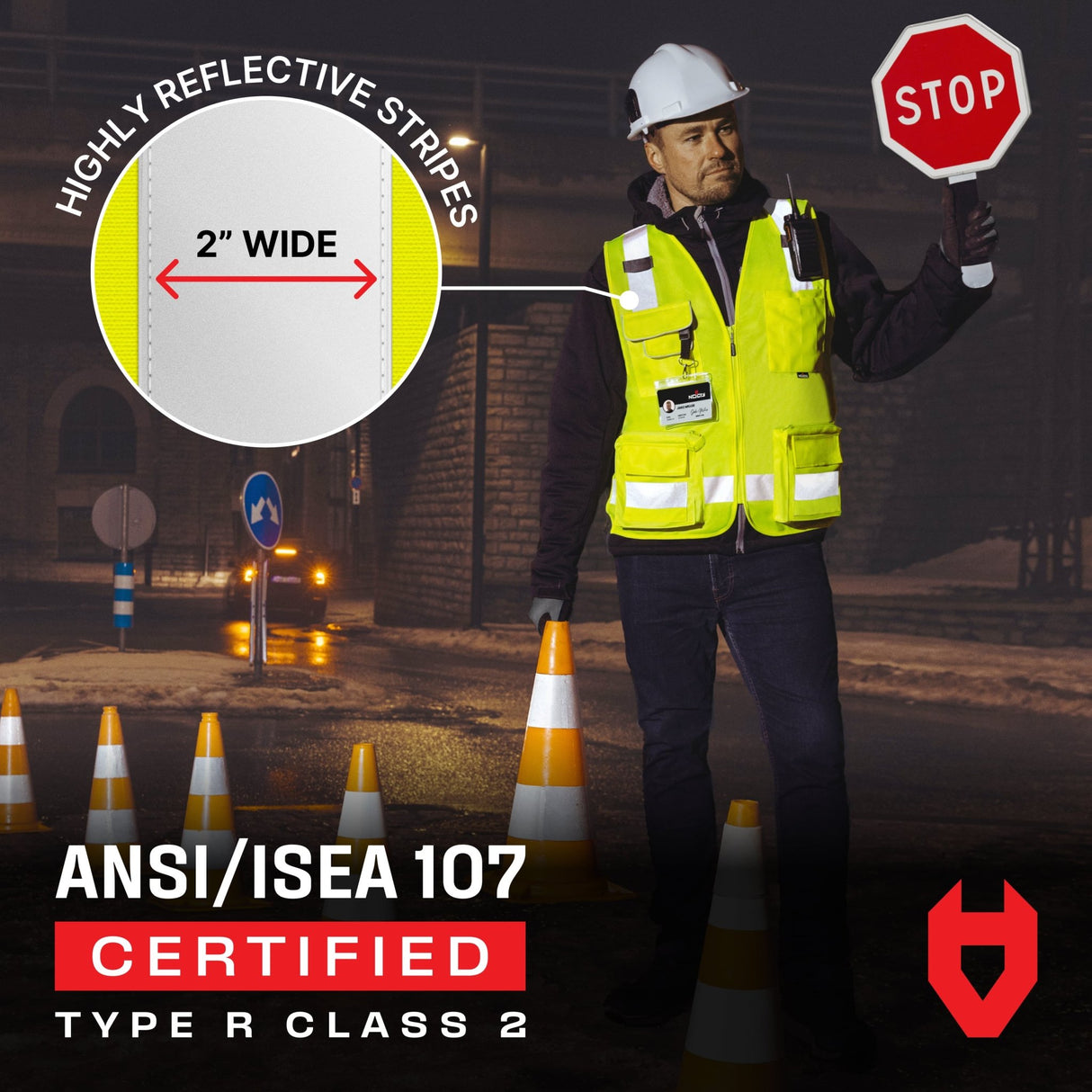 HiVis Vest Pro - NoCry -