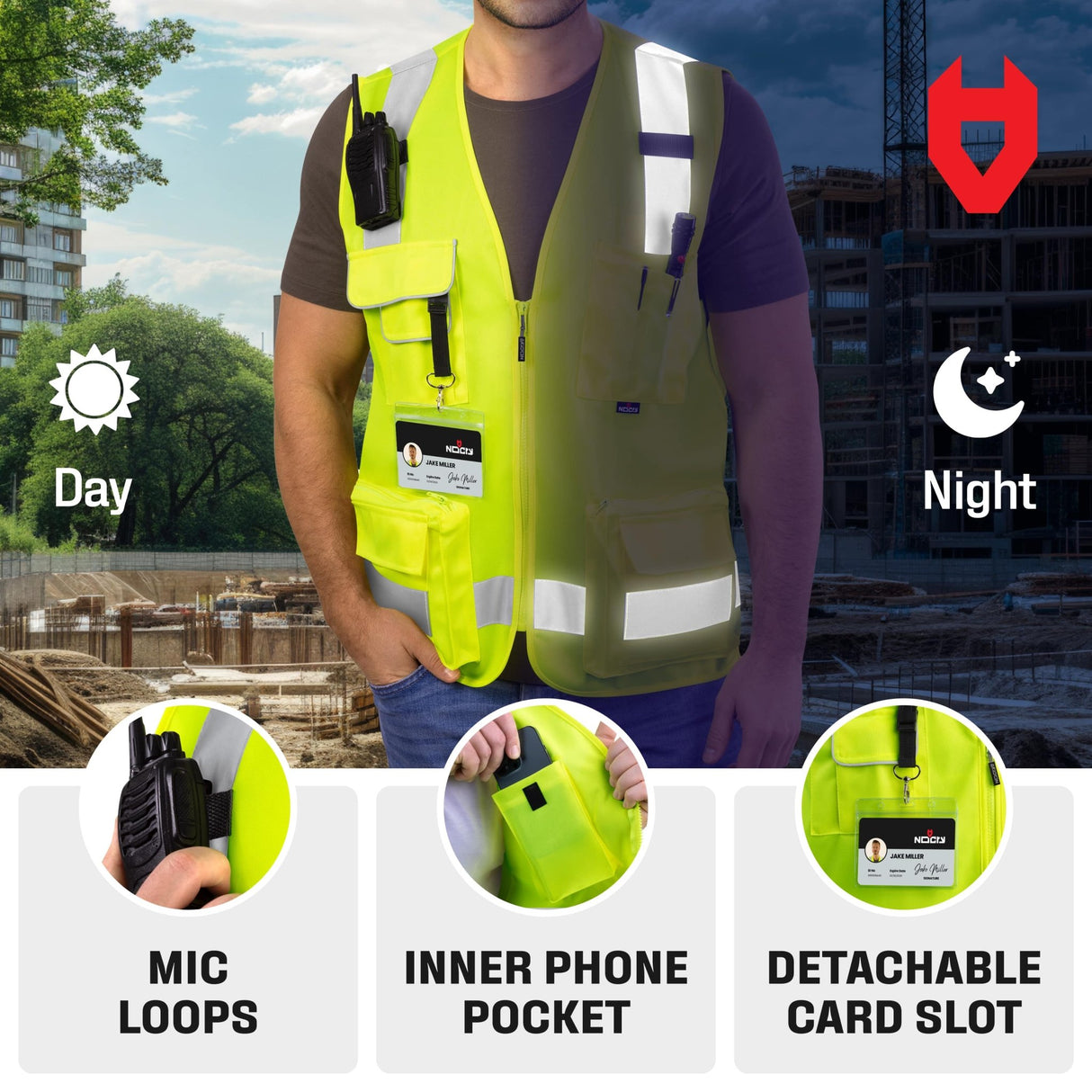 HiVis Vest Pro - NoCry -