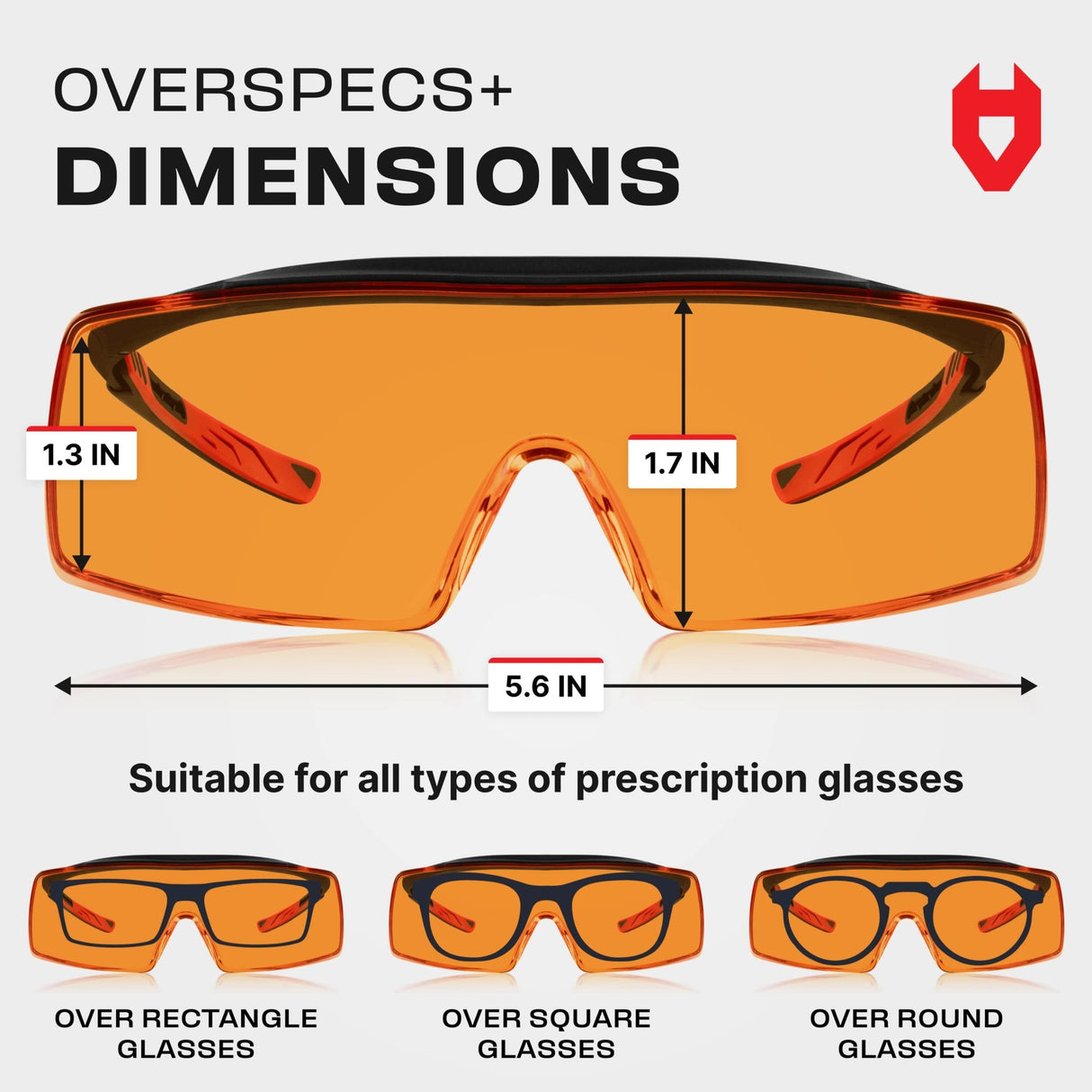 OverSpecs+ Orange - NoCry -