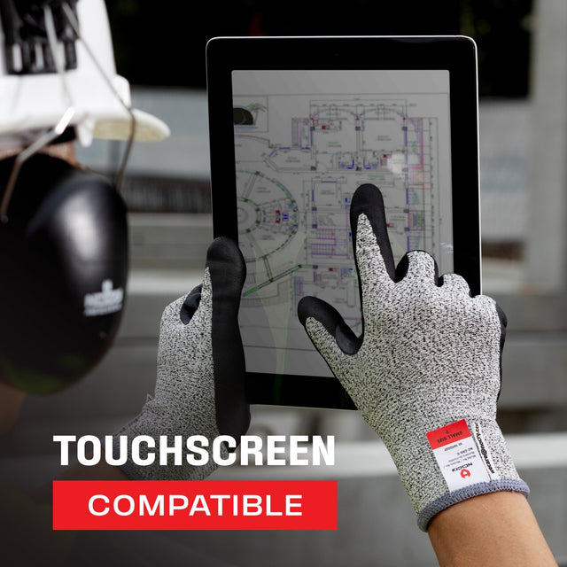 CutGuard Pro Tough Coated Cut Resistant Gloves - NoCry -