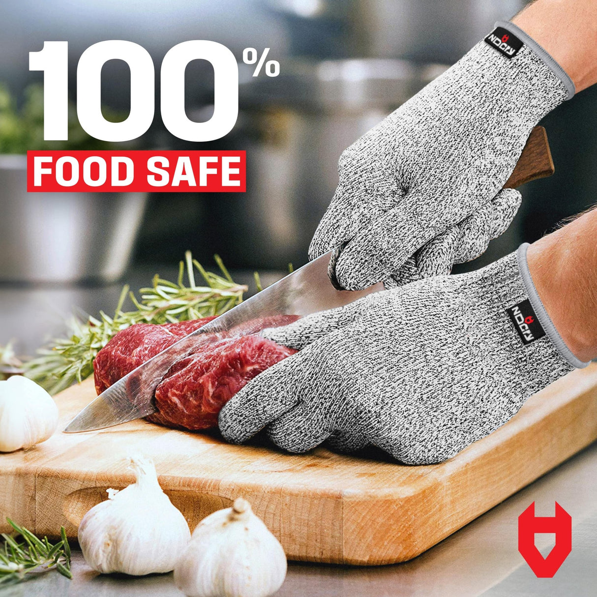 CutGuard Ultra - Elastic Cut Resistant Gloves - NoCry -