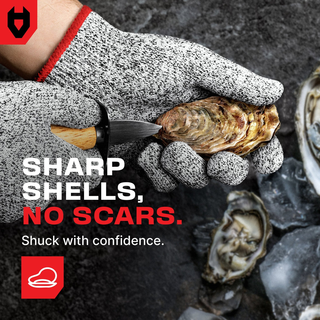 CutGuard Ultra - Elastic Cut Resistant Gloves - NoCry -