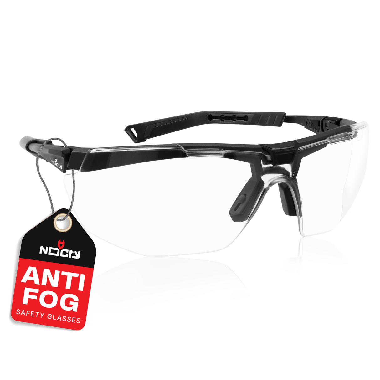 EyeArmor Pro Fully Adjustable Safety Glasses - NoCry -