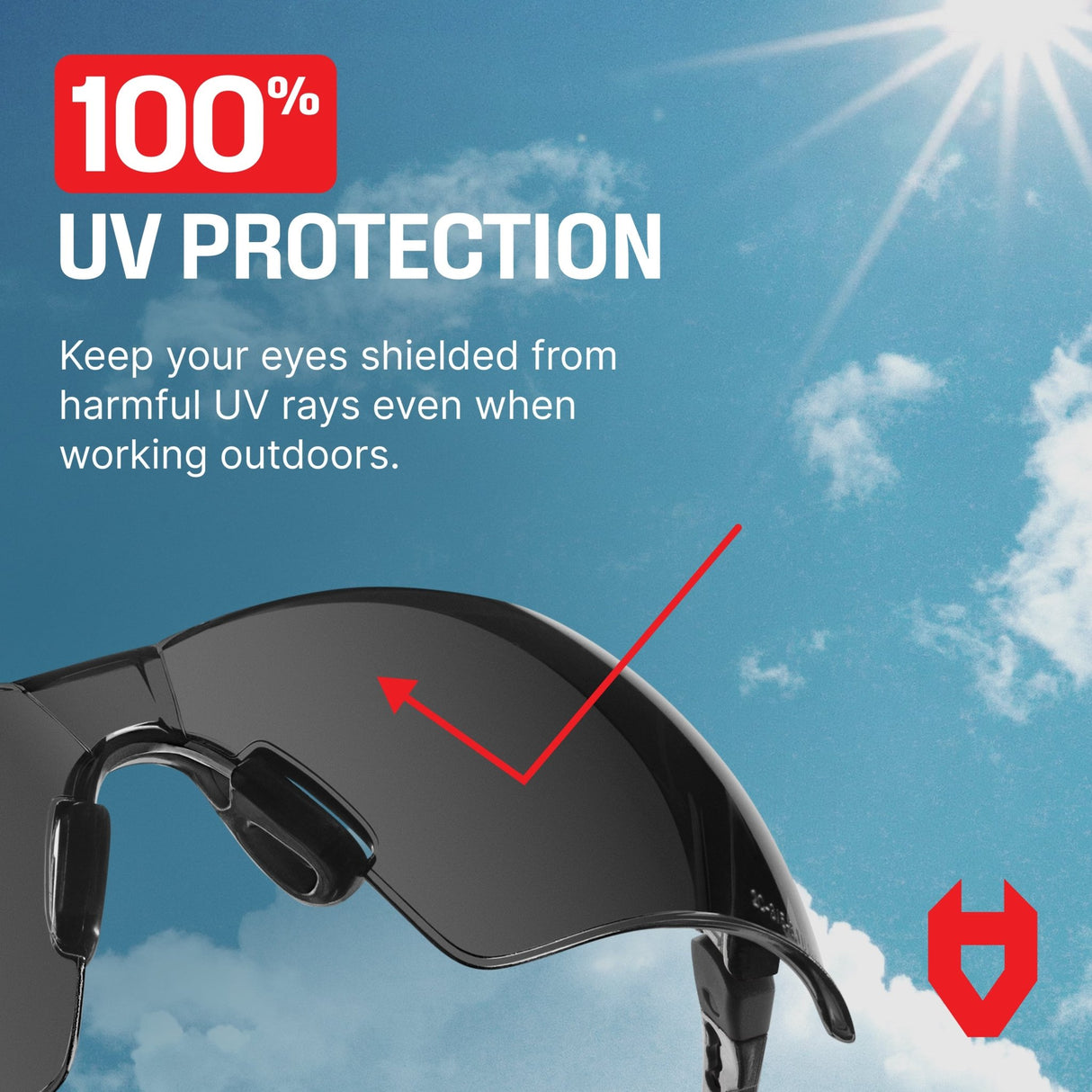 EyeArmor+ Tint Safety Sunglasses - NoCry -