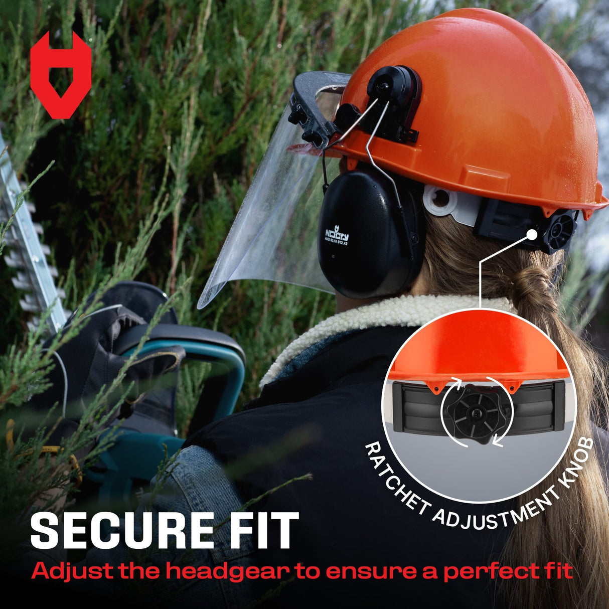 ForestArmor+ Lightweight Forestry Safety Helmet - NoCry -