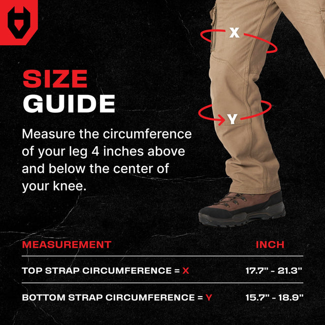 GelGuard Thigh Strap Knee Pads - NoCry -
