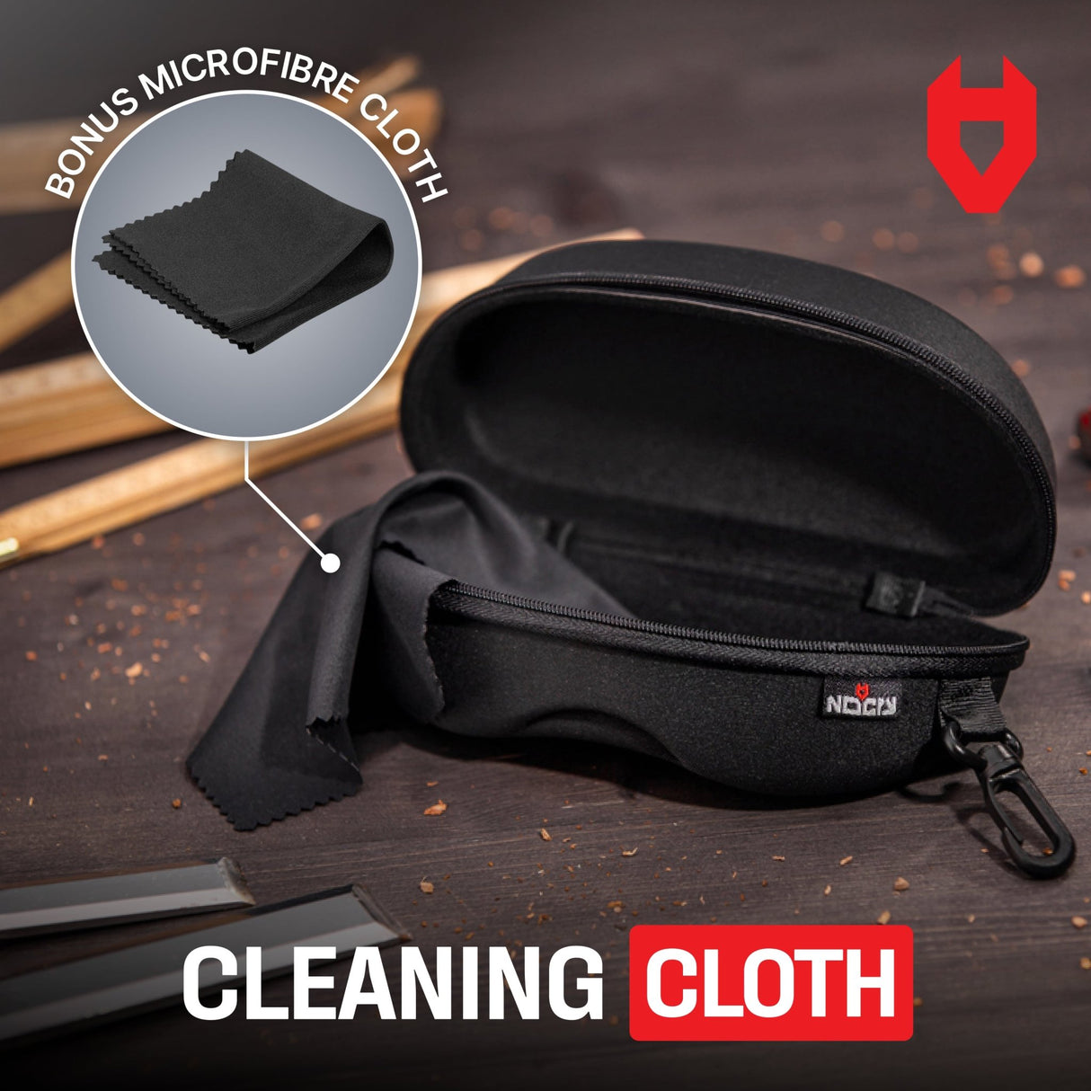 Glasses Case+ Durable Storage Case - NoCry -