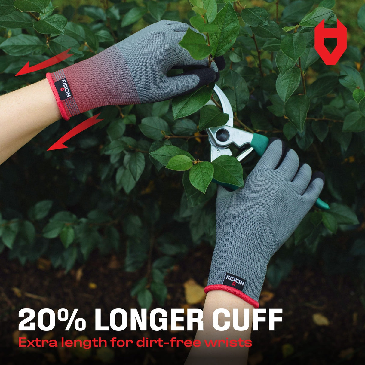GripFit+ Comfortable Gardening Gloves for Women - NoCry -