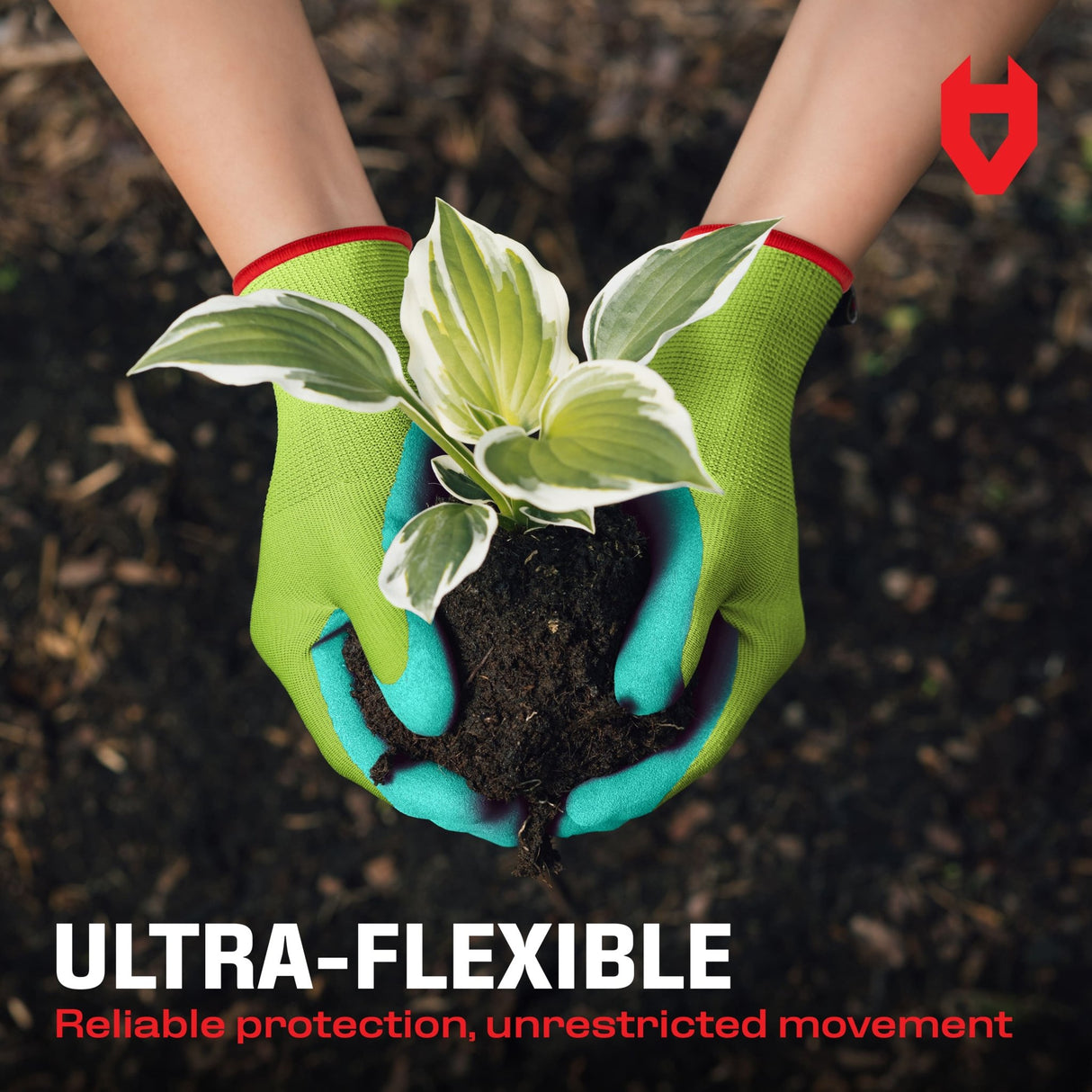 GripFit Eco - Friendly Gardening Gloves - NoCry -