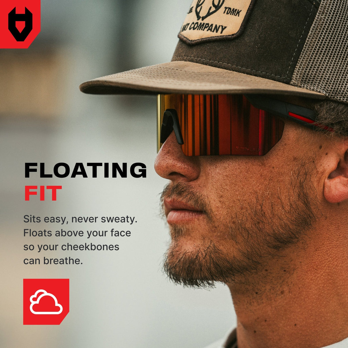 ImpactShield Pro Mirrored Safety Sunglasses - NoCry -