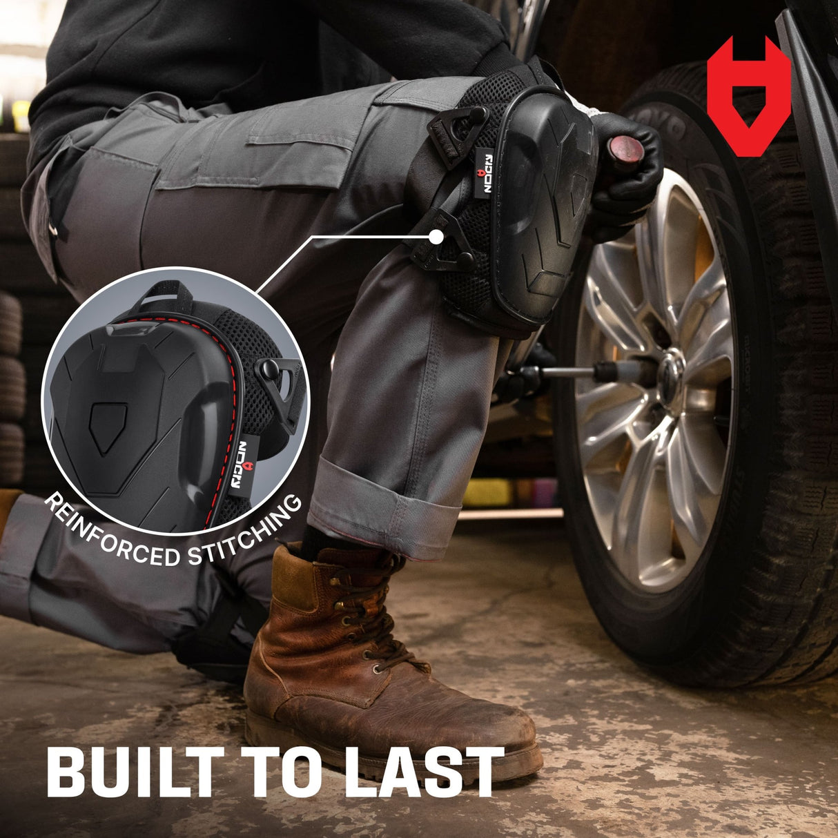 KneeGuard+ Anti - Slip Gel Knee Pads - NoCry -