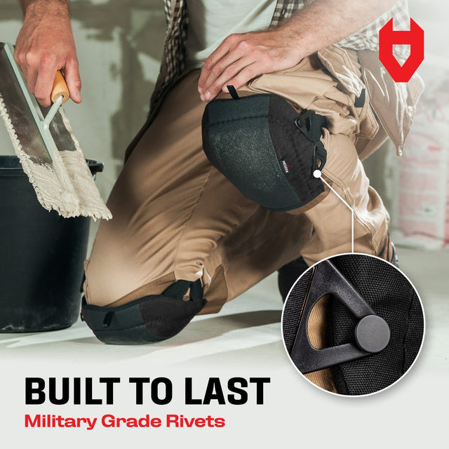 LightGuard+ Anti - Slip Flooring Foam Knee Pads - NoCry -