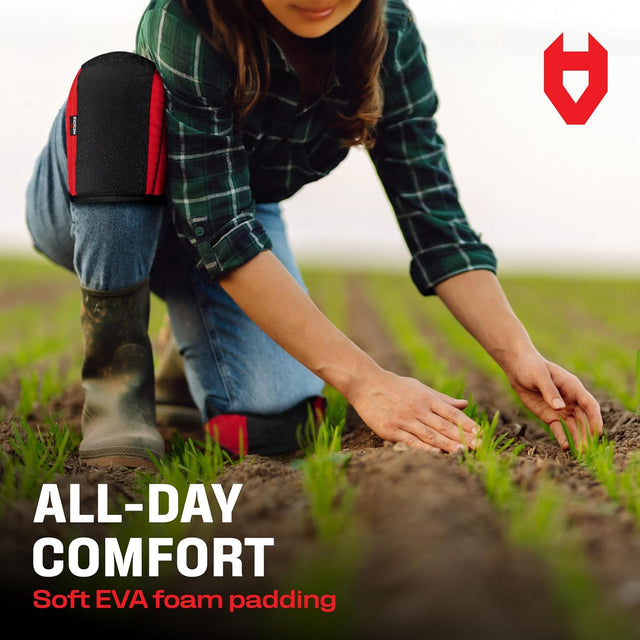 LightGuard+ Anti - Slip Flooring Foam Knee Pads - NoCry -