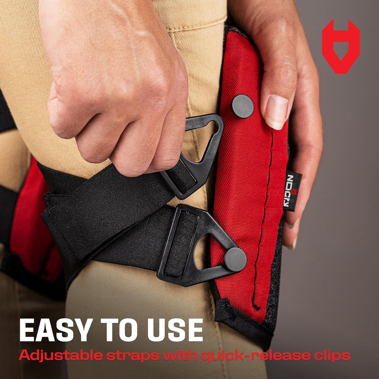 LightGuard+ Anti - Slip Flooring Foam Knee Pads - NoCry -