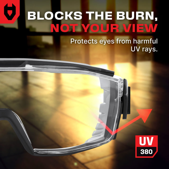 OverSpecs+ Seal Safety Goggles Over Glasses - NoCry -