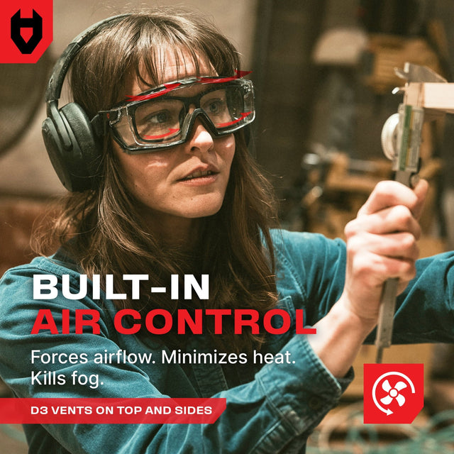 OverSpecs+ Seal Safety Goggles Over Glasses - NoCry -