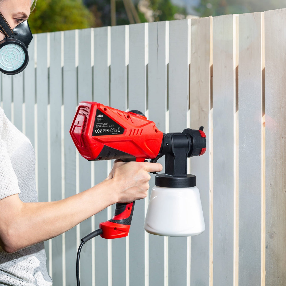 PaintMaster+ Electric Paint Sprayer Gun - NoCry -