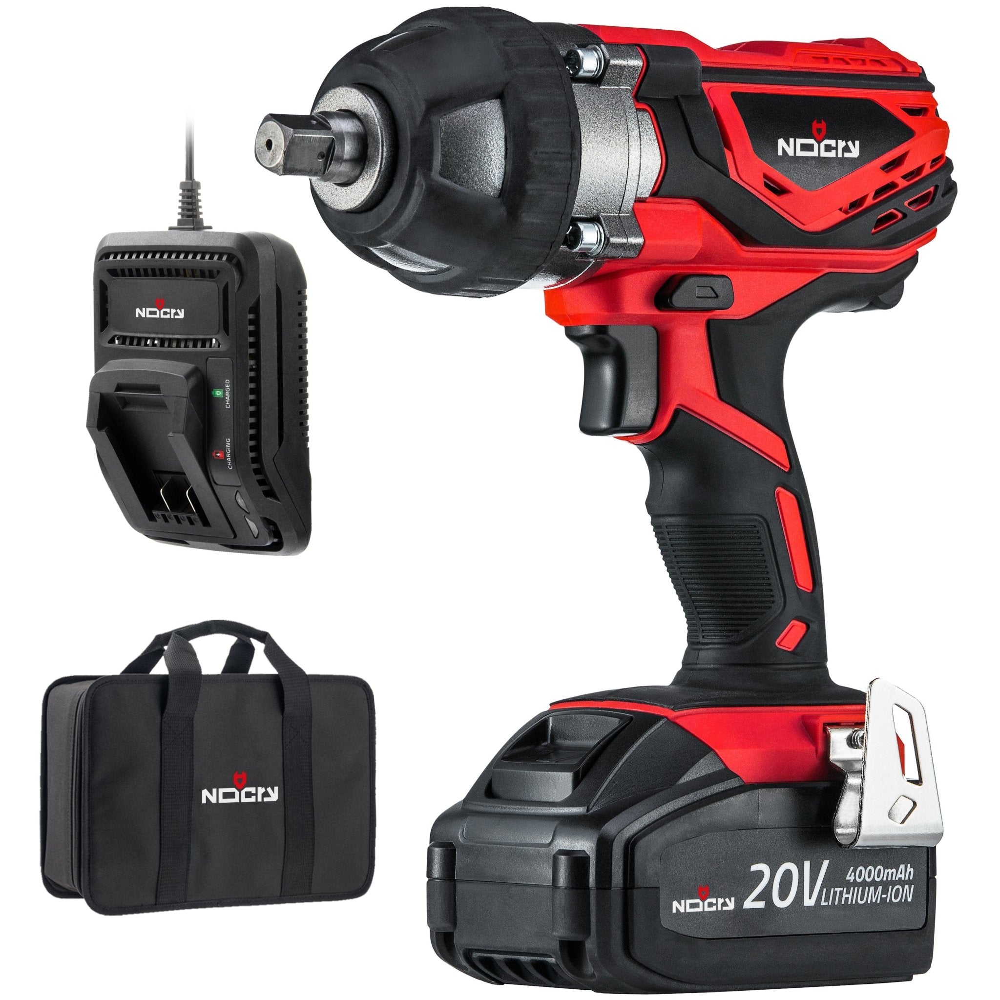NoCry PowerTorque+ Powerful Cordless Impact Wrench Kit