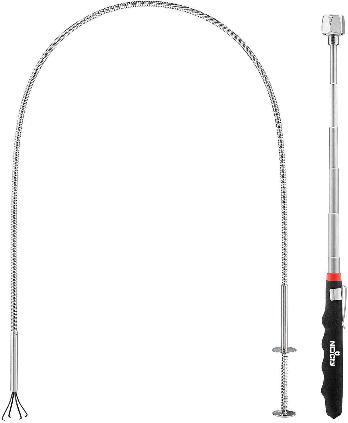 RetrieveDuo Flexible Claw Grabber and Extendable Telescoping Magnet - NoCry -
