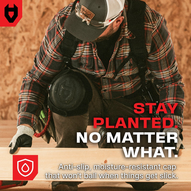 SupportGuard Pro Soft Cap Foam and Gel Knee Pads - NoCry -