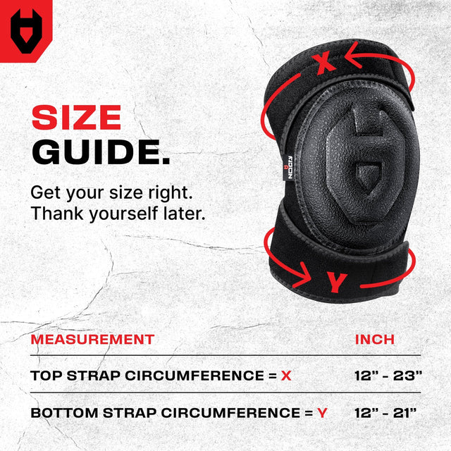 SupportGuard Pro Soft Cap Foam and Gel Knee Pads - NoCry -