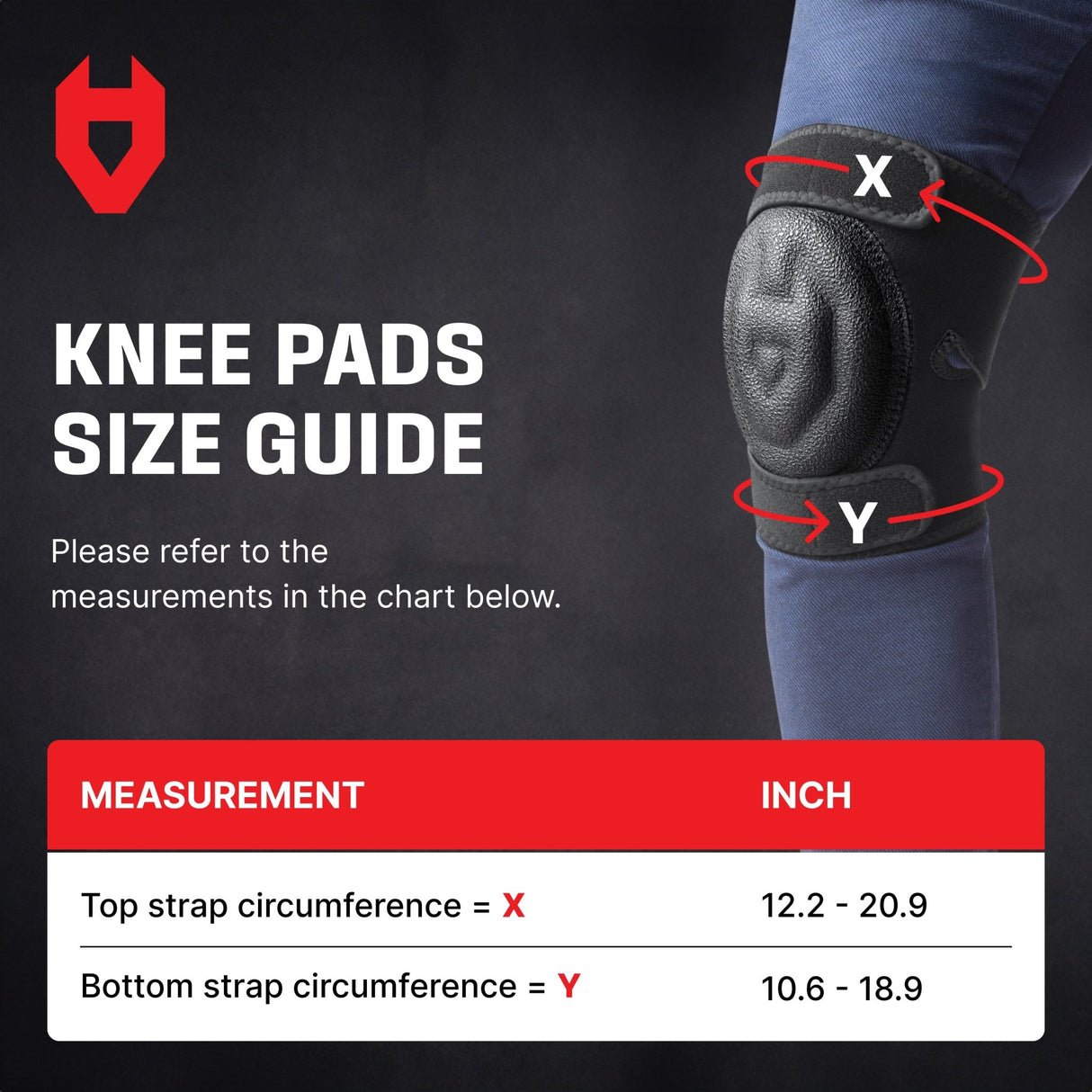SupportGuard Pro Supportive Gel Knee Pads - NoCry -