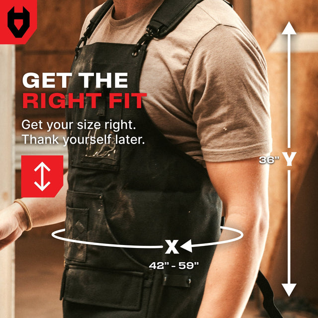 WorkCraft+ Durable Functional Work Apron - NoCry -