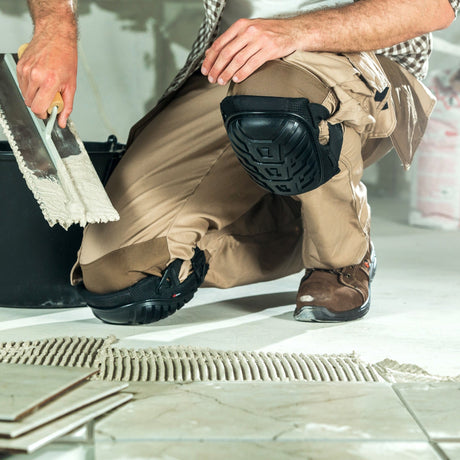 Knee pads for tile work - NoCry