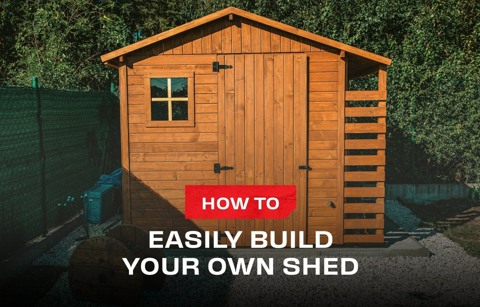 How to Build a Shed Without Losing Your Mind (Or A Thumb) - NoCry