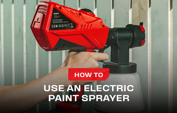 How to use an electric paint sprayer - NoCry