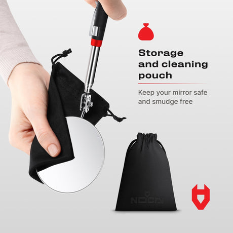 360inspect Extendable Telescoping Inspection Mirror - NoCry - 