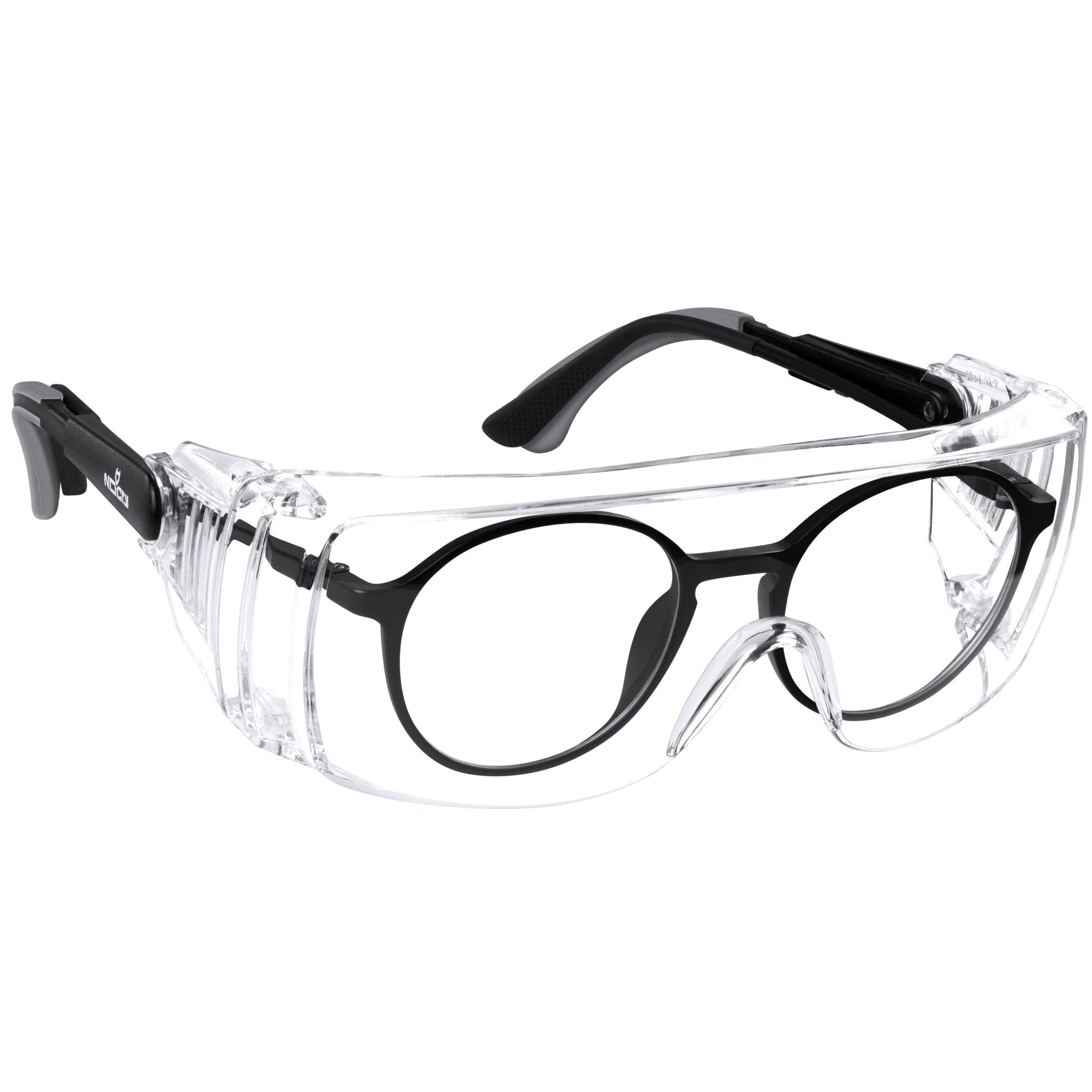 NoCry OverSpecs LightWeight Over-Glasses Safety Glasses