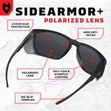 SideArmor Polarized Safety Sunglasses