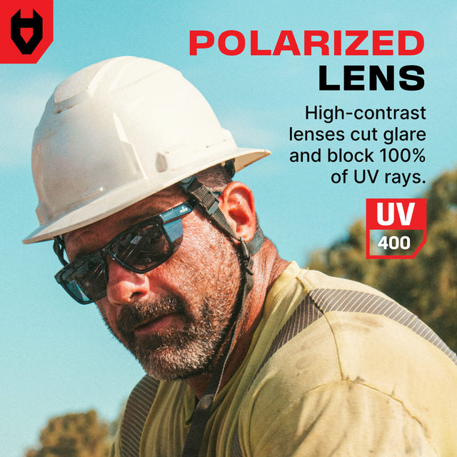 SideArmor Polarized Safety Sunglasses