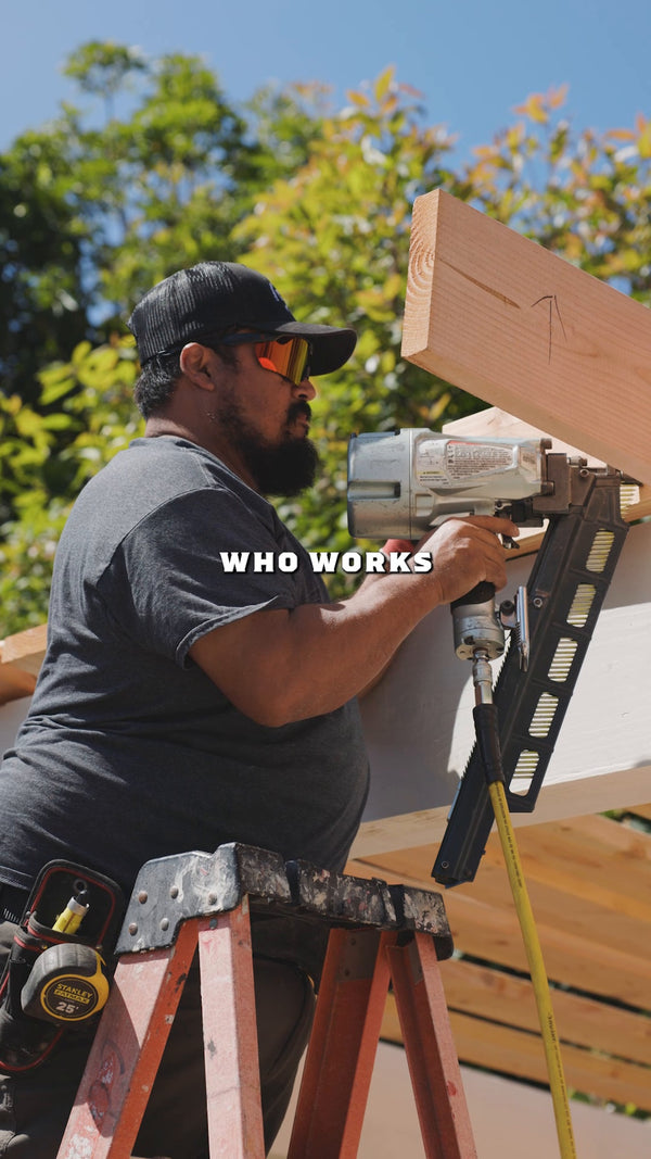 Jen, electrician, Chicago: over-glasses on, panel work, the fit line in her words.