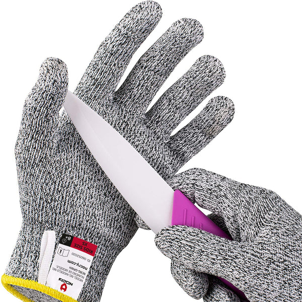 NoCry Cut Resistant Gloves for Kids - High Performance Level 5 Protect