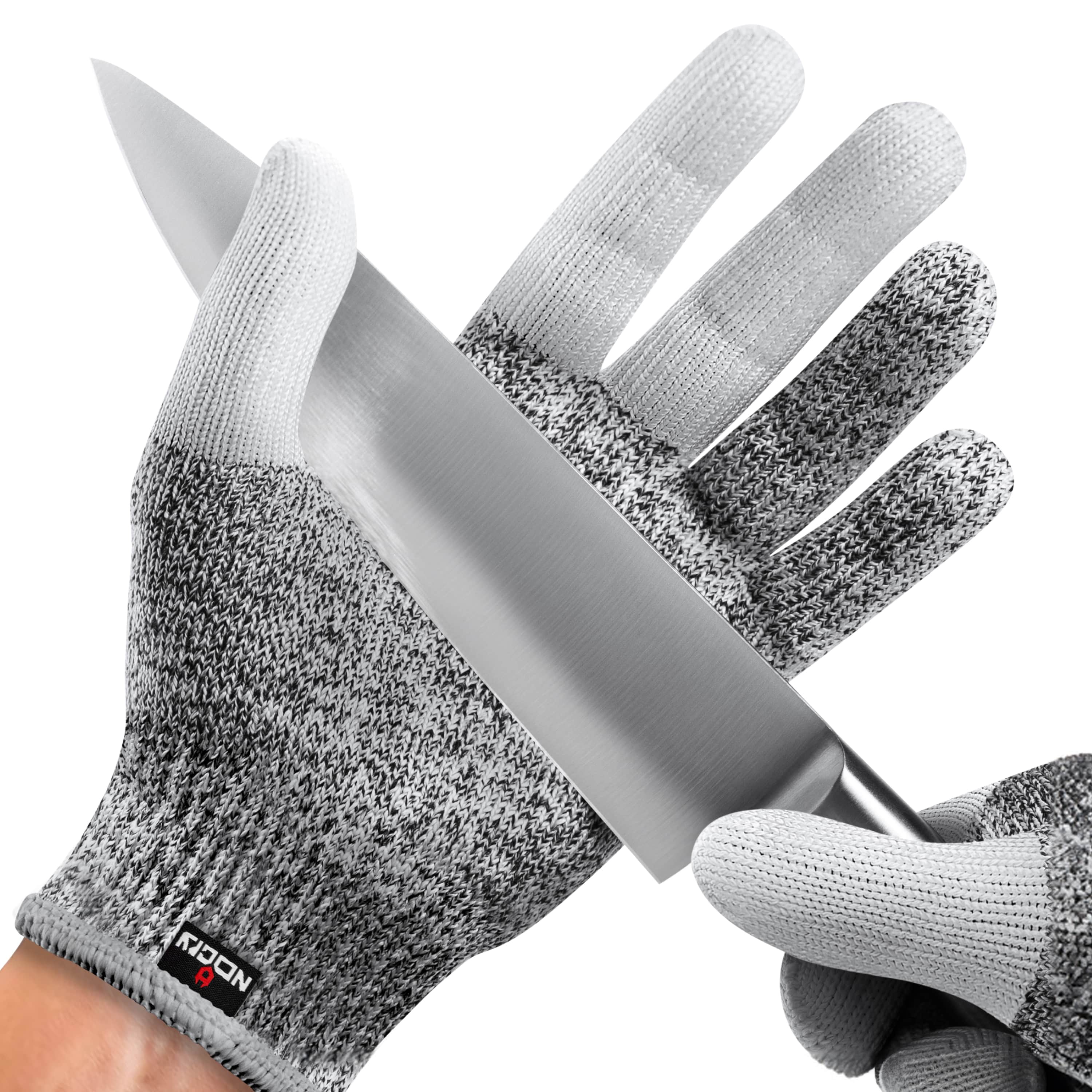 NoCry CutGuard Reinforced Cut Resistant Gloves for Extra Protection