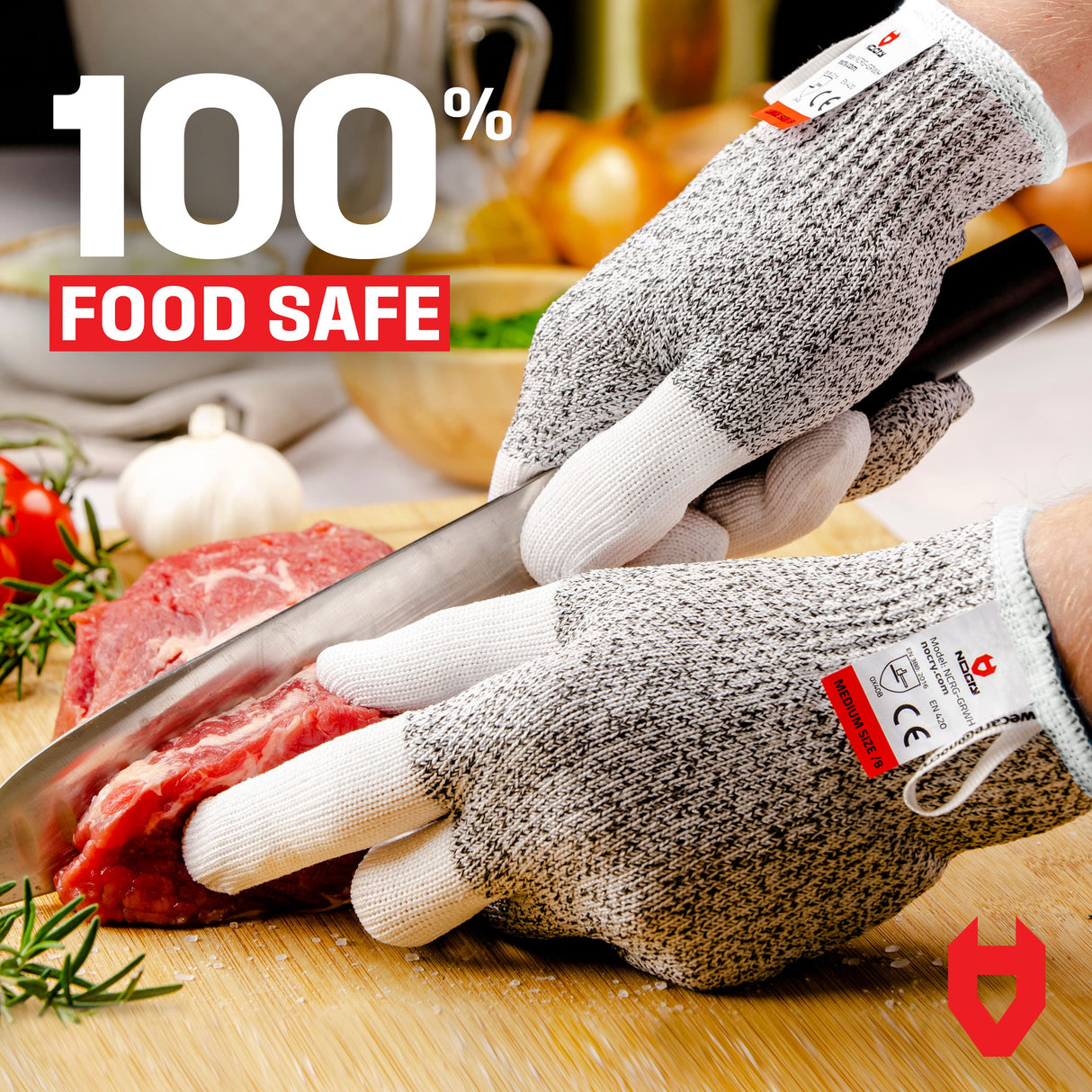 CutGuard+ Reinforced Cut Resistant Gloves
