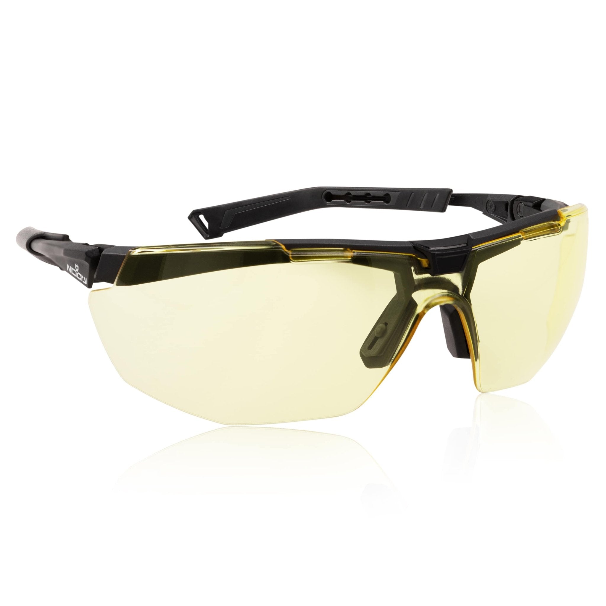 NoCry EyeArmor Pro Yellow Lens Premium Anti-Fog Safety Glasses 3 Pack