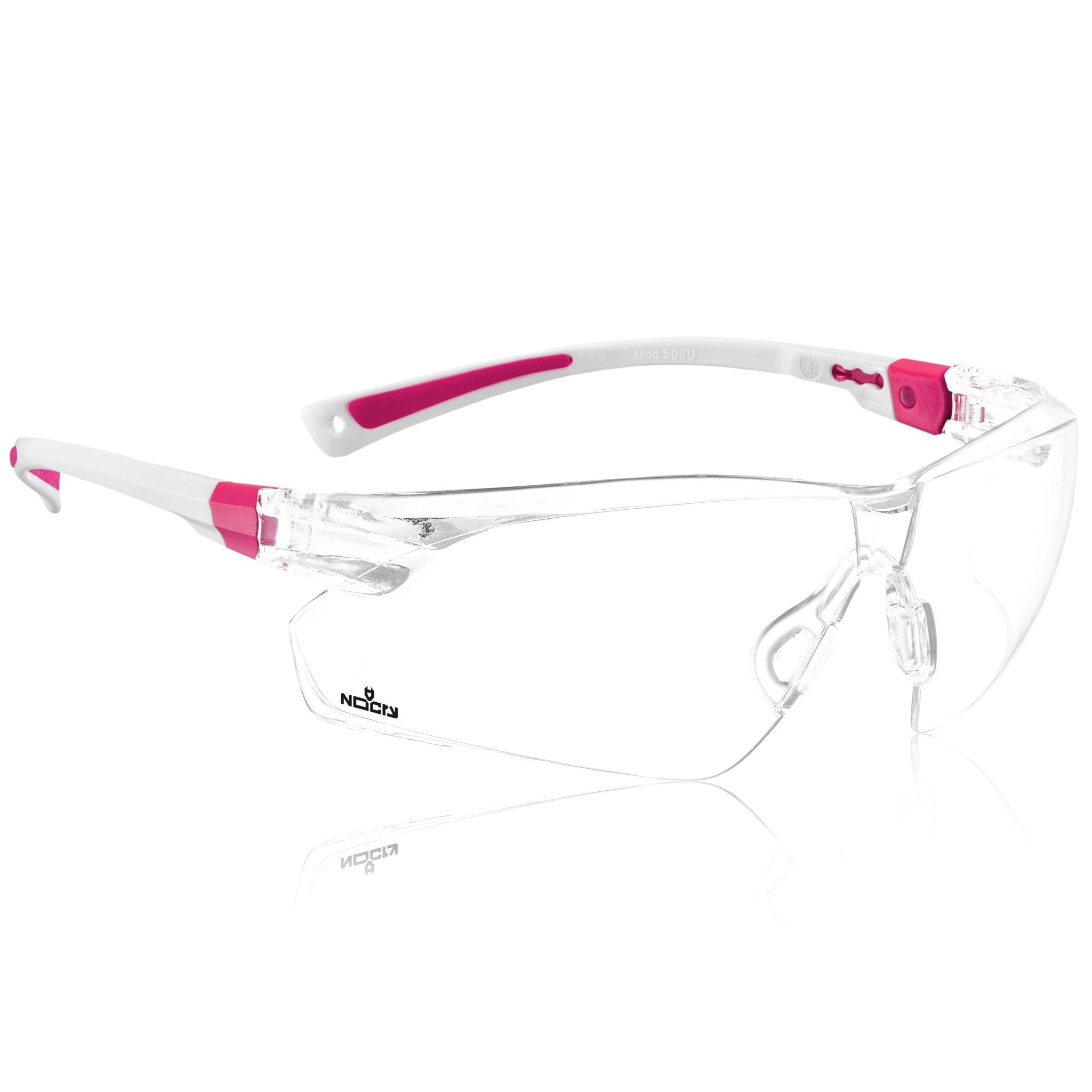 NoCry EyeArmor Adjustable Anti Fog Clear Safety Glasses ANSI Z87.1