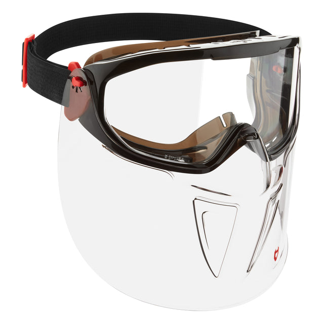 ForceShield+ Anti-Fog Safety Goggles with Detachable Face Shield