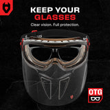 ForceShield+ Anti-Fog Safety Goggles with Detachable Face Shield
