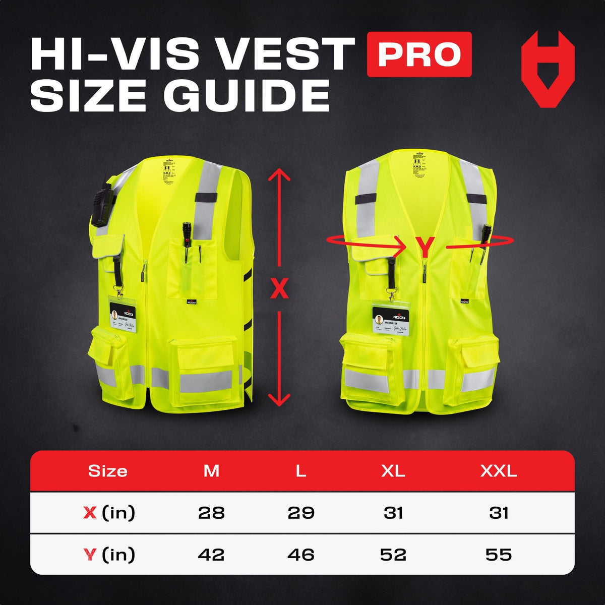HiVis Vest Pro - NOCRY