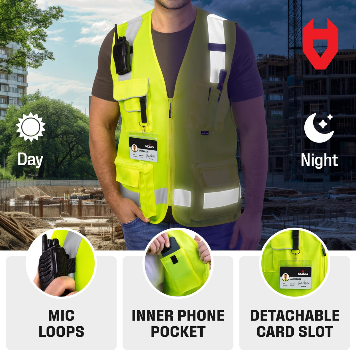 HiVis Vest Pro - NOCRY