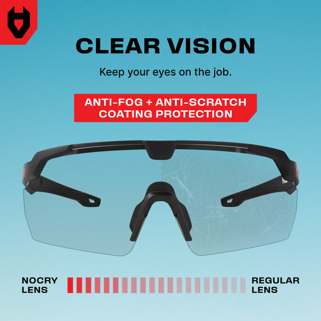 ImpactShield+ Clear Safety Glasses