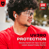 ImpactShield+ Clear Safety Glasses