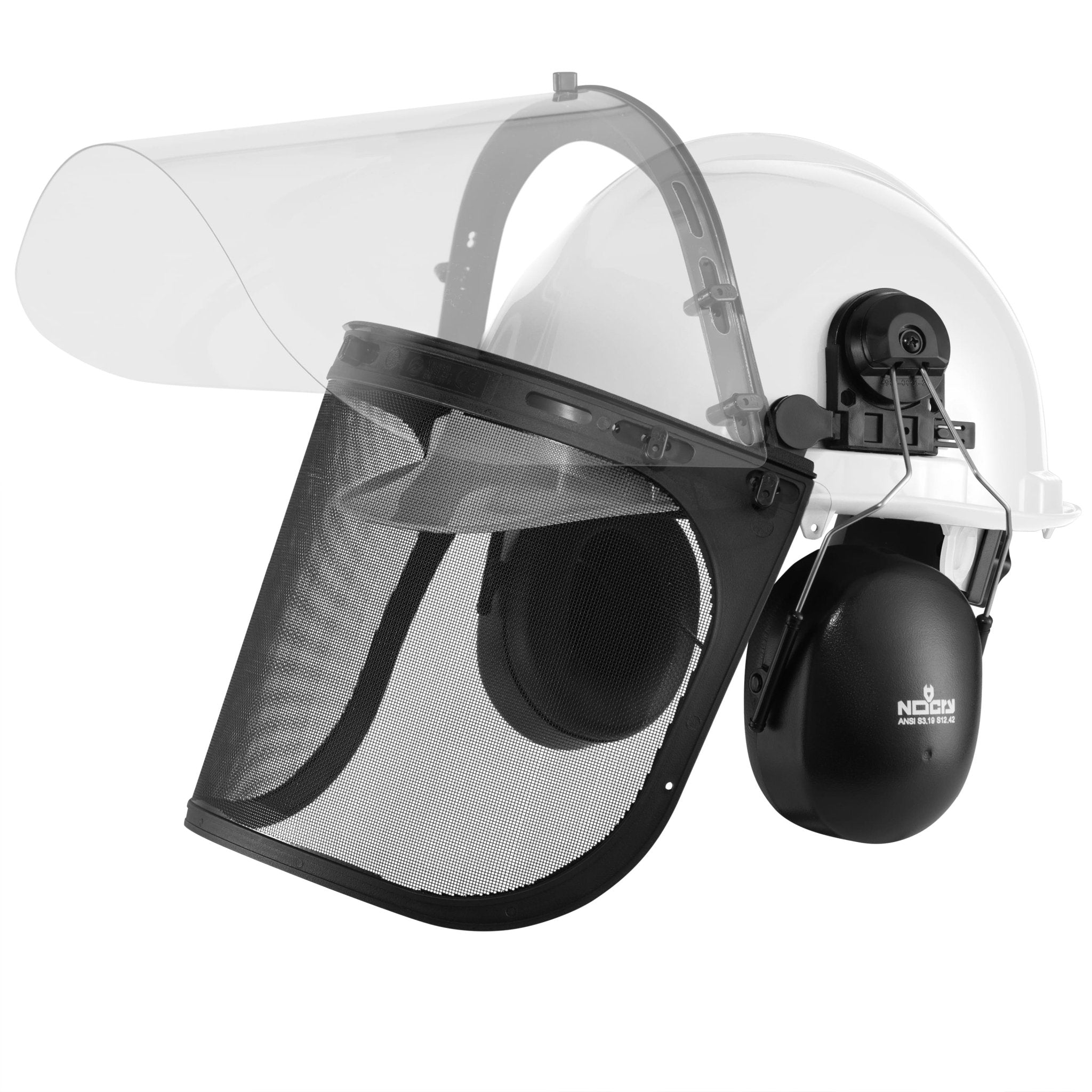 NoCry ForestArmor+ Lightweight All-in-One Forestry Safety Helmet
